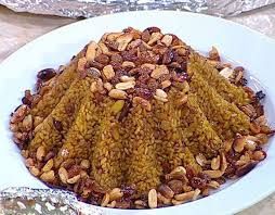 Khalta Rice With Nuts