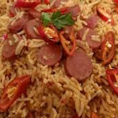 Hot Dog Rice
