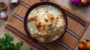 Oven Baked Rice With Chicken Casserole