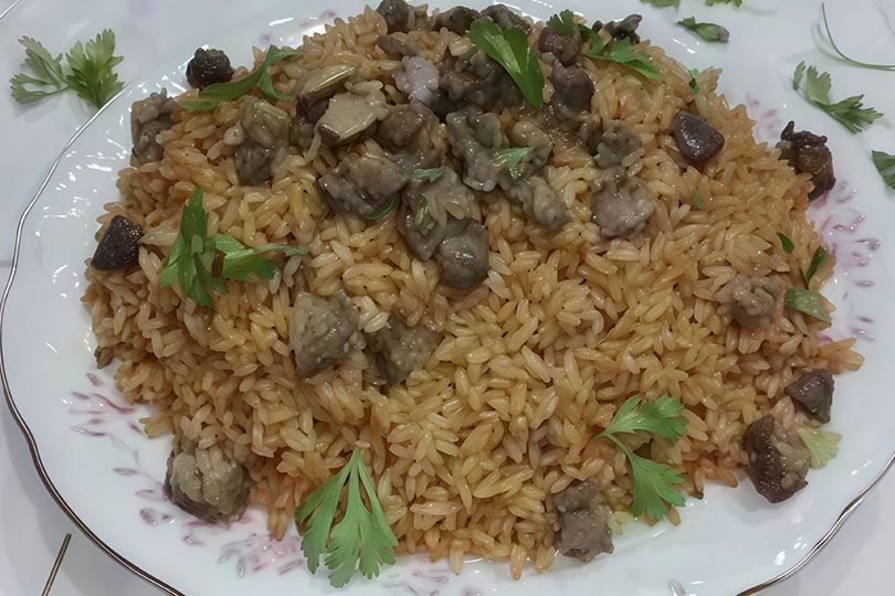 Rice with Liver