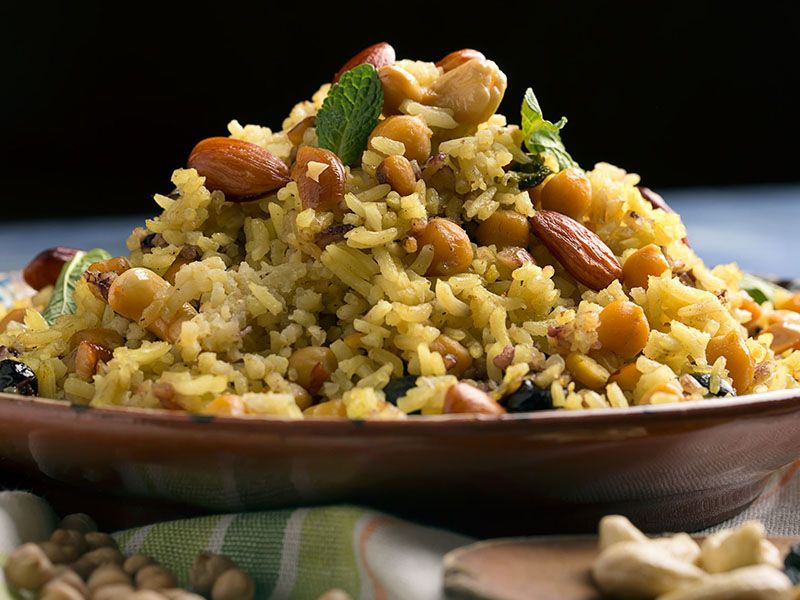 Basmati Rice With Nuts