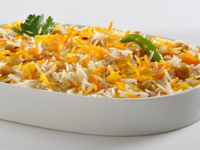 Saffron and Vegetables Rice