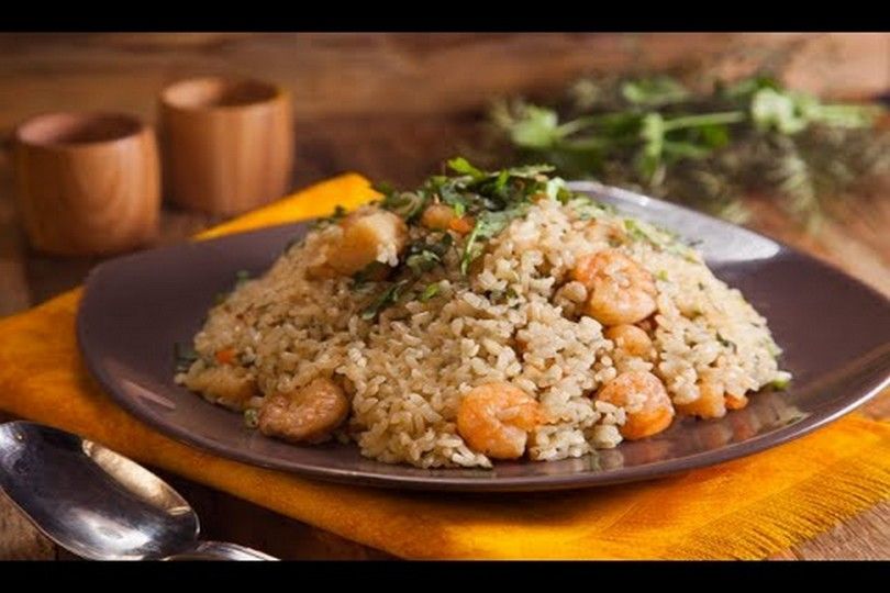 Seafood with (Shrimp-Calamari) khalta Rice