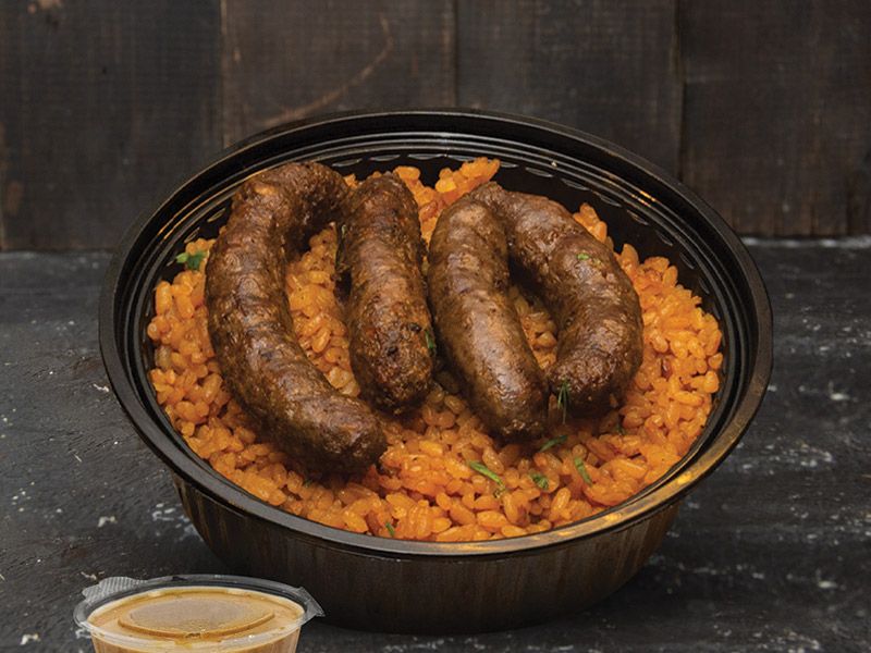 Rice With Oriental Sausage