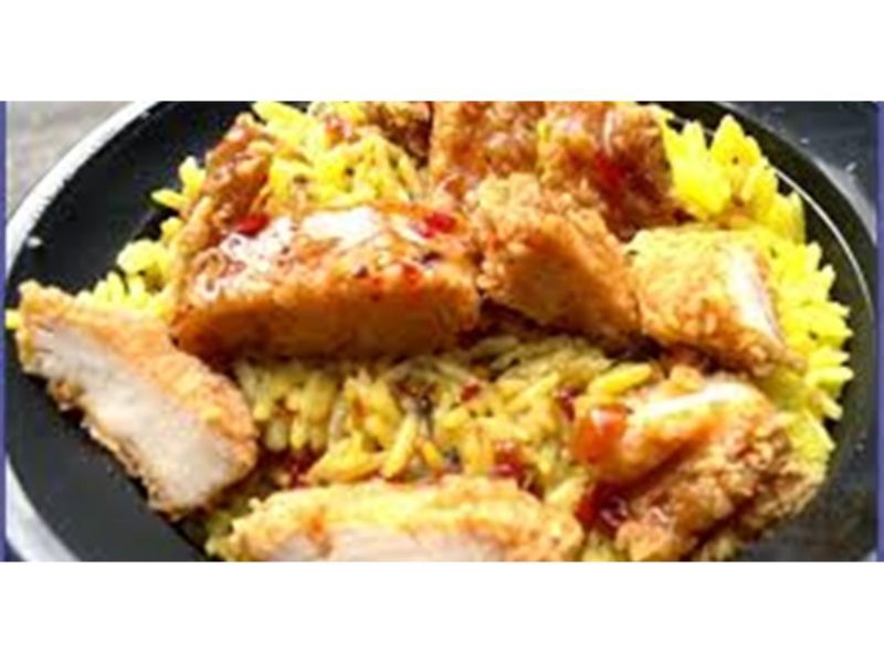 Crispy Chicken Pane Rice