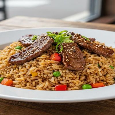 Fried Rice with Beef