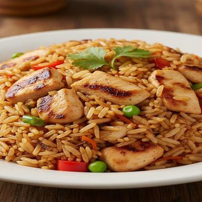 Fried Rice with Chicken