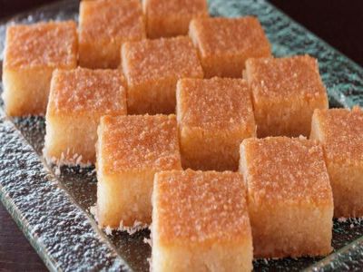 Baladi Ghee Basbousa