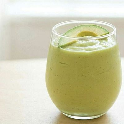 Fresh Avocado with Honey Juice