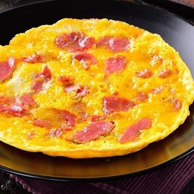 Pastrami Omelette