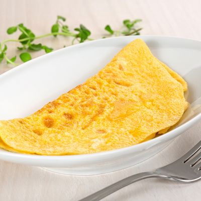 Pastrami and roumy cheese Omelette