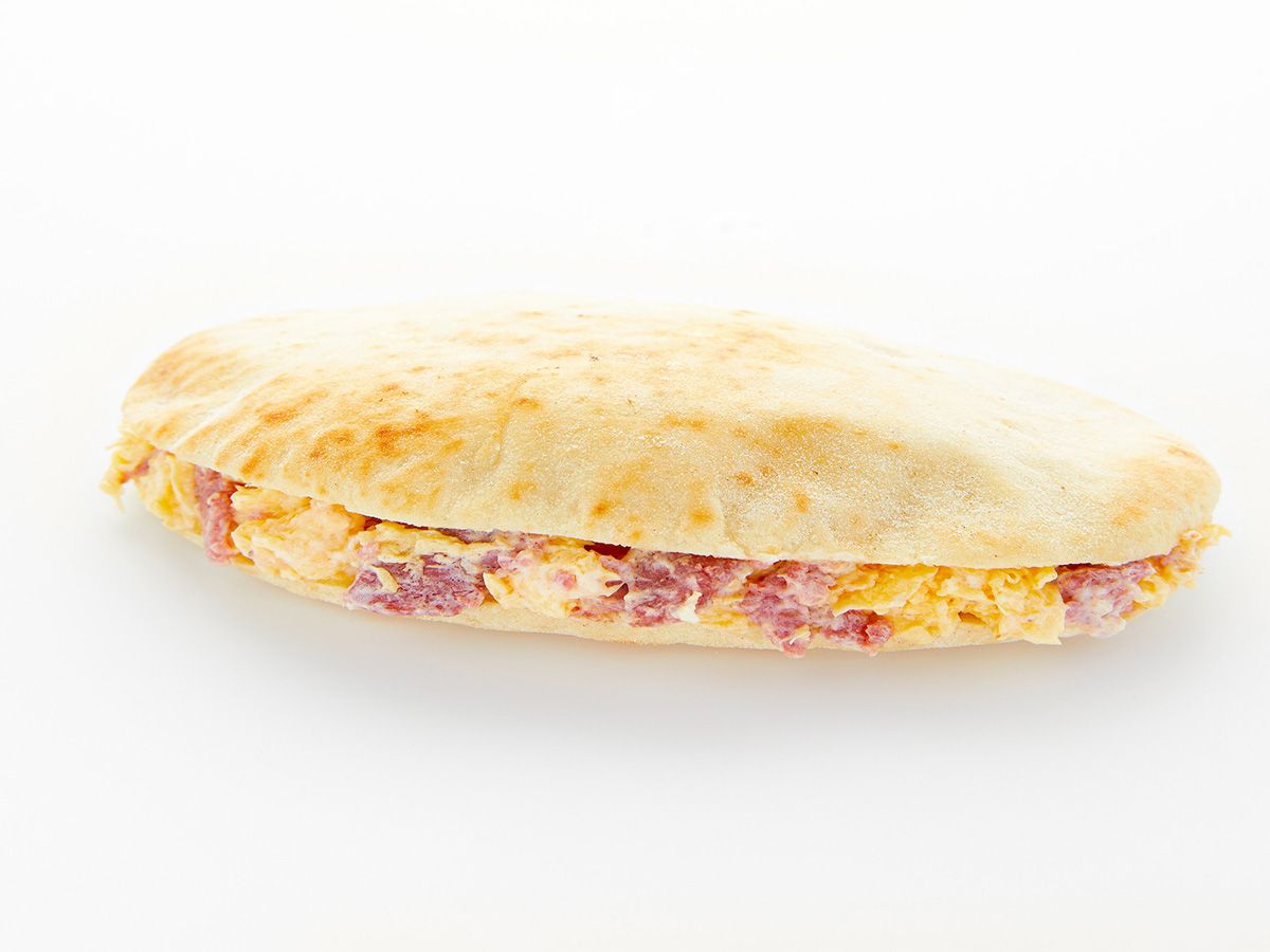 Pastrami Egg Sandwich