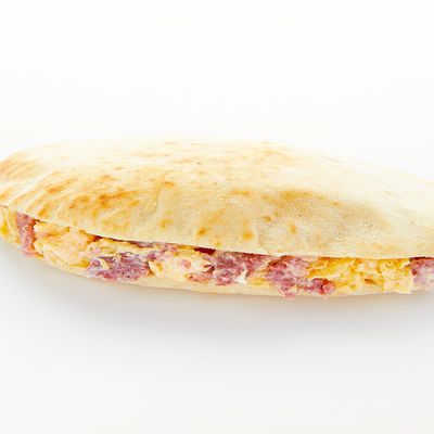 Pastrami Egg Sandwich