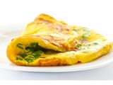 Plain Omelette Sandwich