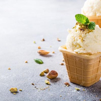 Vanilla ice cream