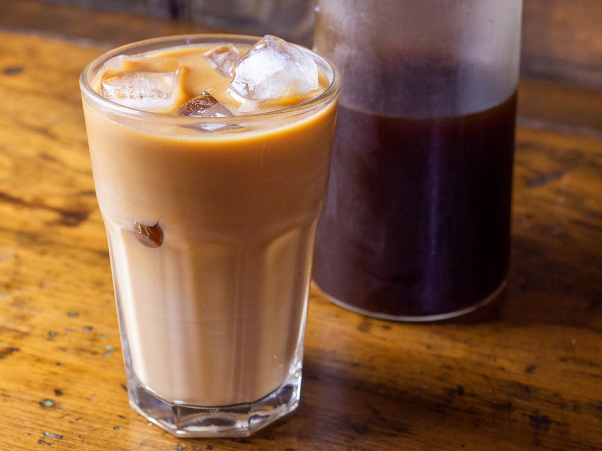 Iced coffee
