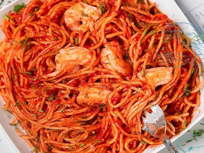 Shrimp Spaghetti