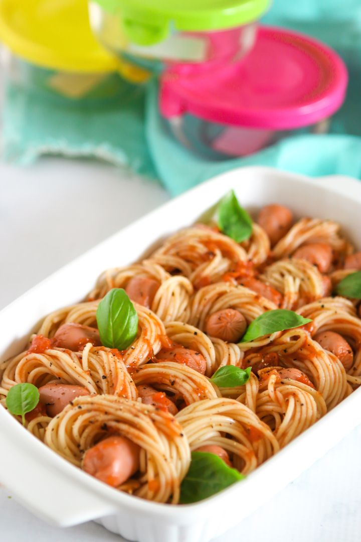 Sausage Spaghetti Pasta