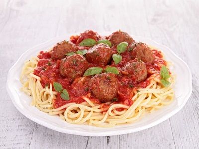 Meatballs Spaghetti