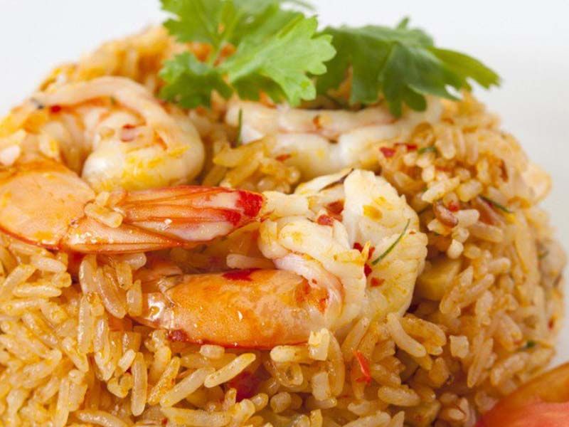 Rice With Shrimp And Mayonnaise
