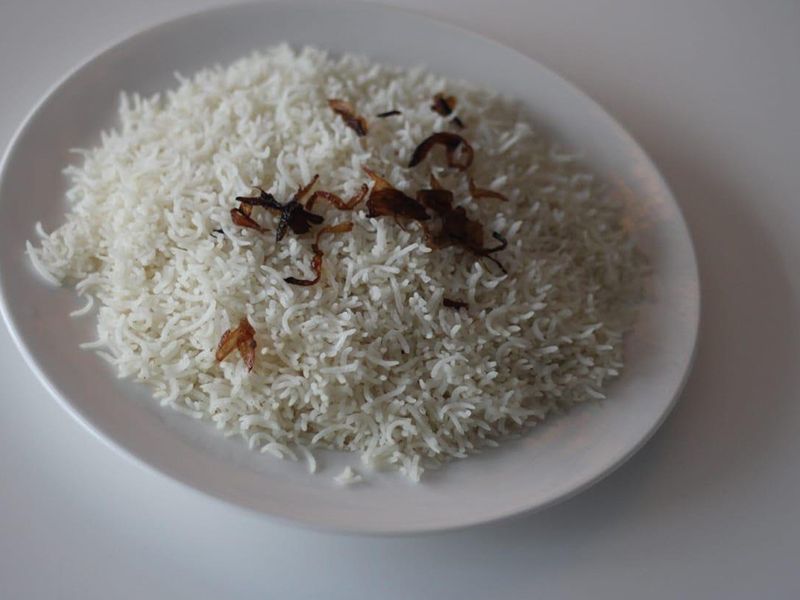 white rice