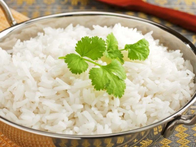 White Rice With Curry Sauce