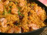Red Rice With Shrimp