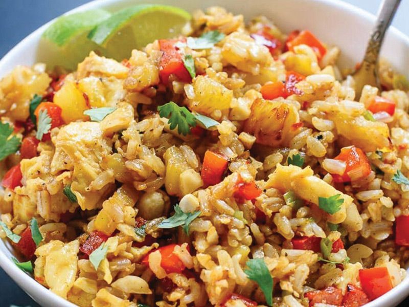 Seafood Pineapple Rice