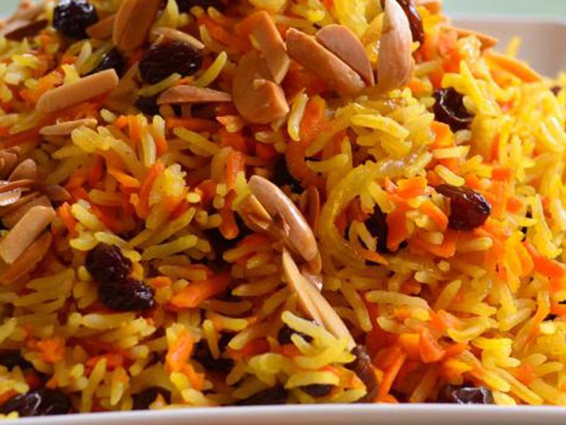 Basmati Rice With Nuts