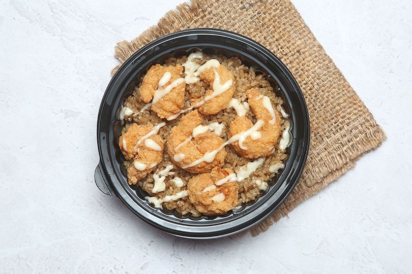 RICE WITH SHRIMP AND Khalta