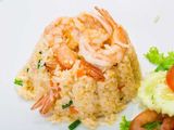 Oriental Curry Rice With Shrimp