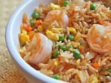 Fried Rice With Vegetables And Shrimp