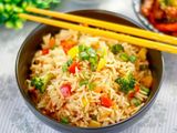 Vegetables With Chicken Rice