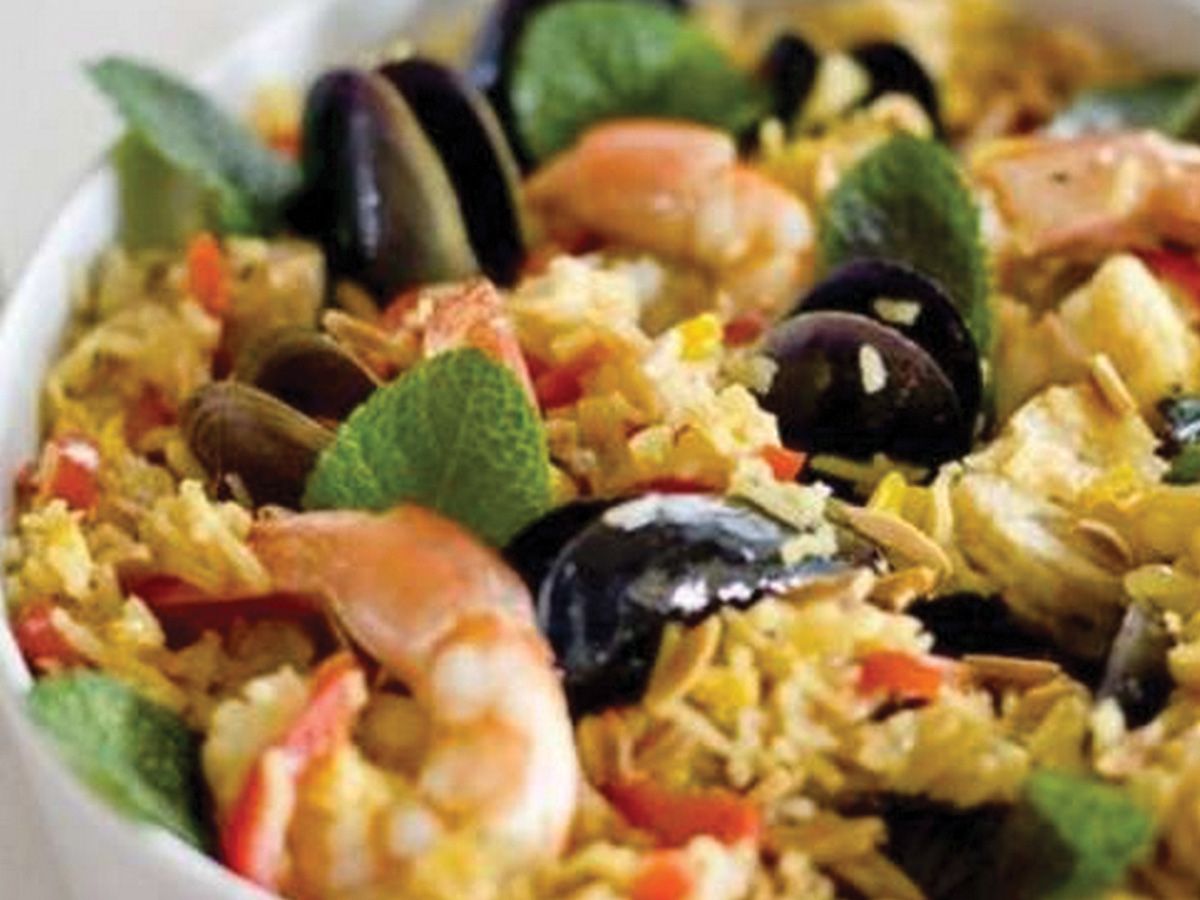 Alfanar Saffron Seafood Rice
