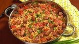 Rizo Rice With Sausage Platter