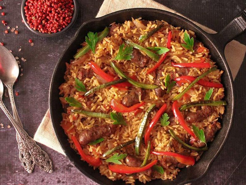 Oriental Sausage Rice