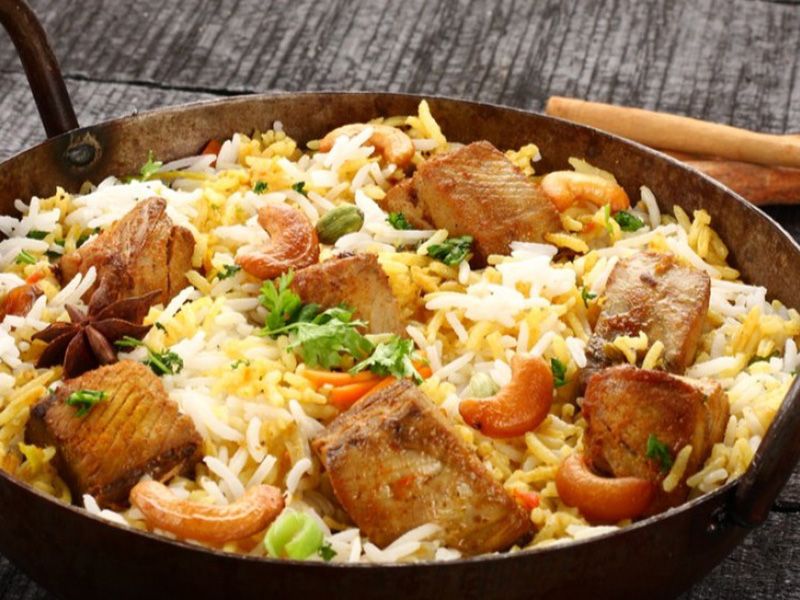 Rice with Fish Fillet Platter