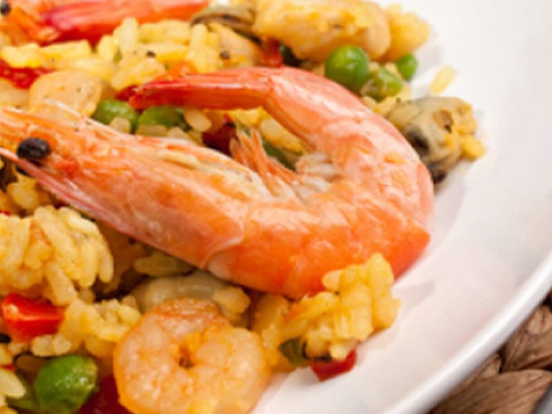 Rice With Seafood