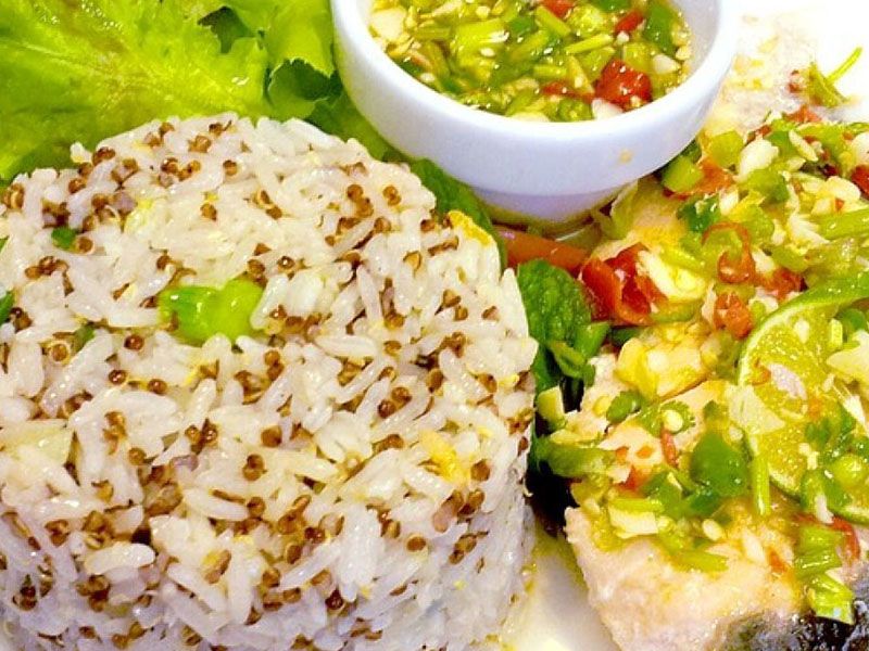 Rice With Fillet Platter