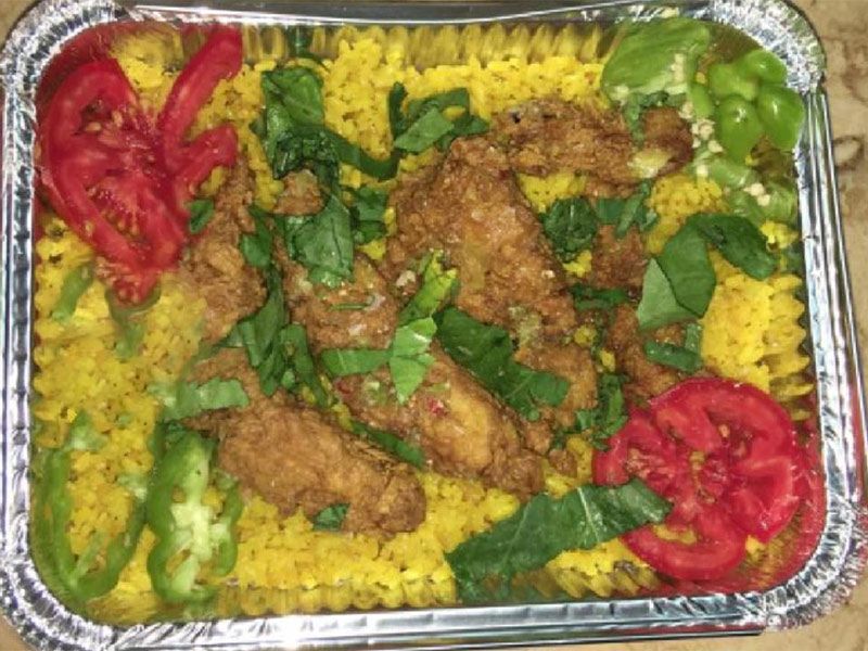Rice With Fish Fillet
