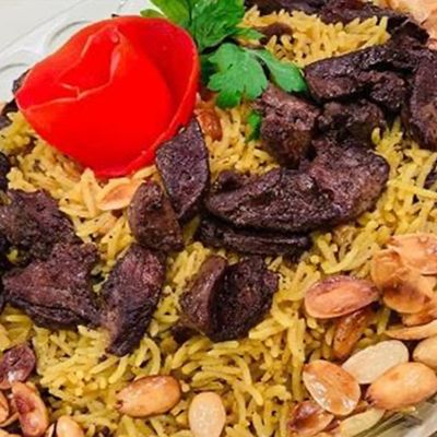 أرز بالكبد والكلاوي