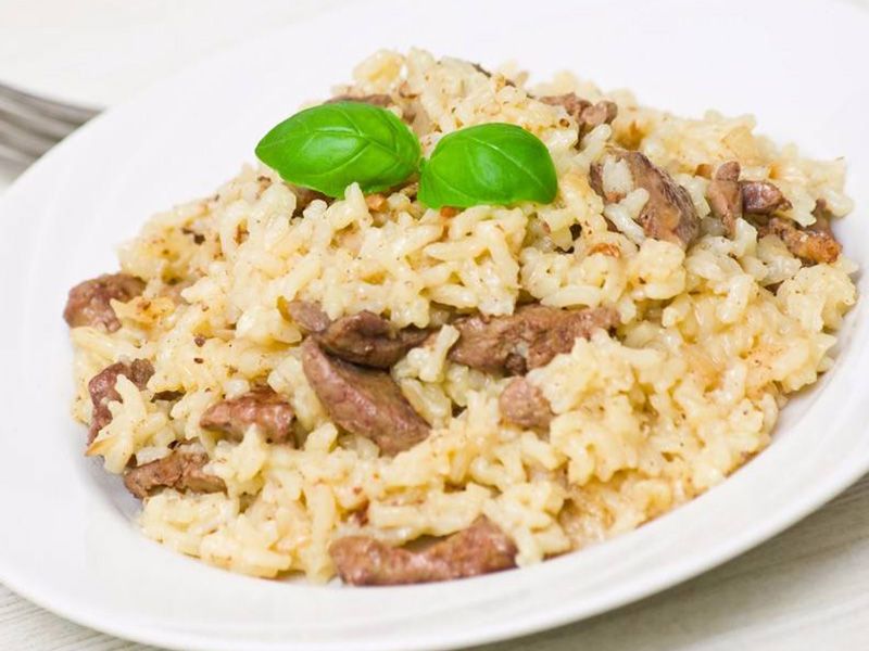 Rice with Liver Platter