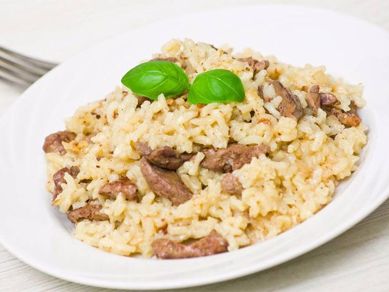 Rice With Liver Platter