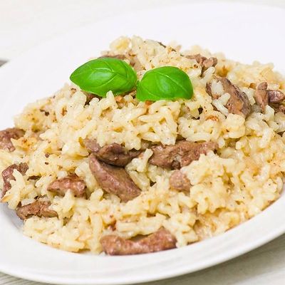Rice with liver