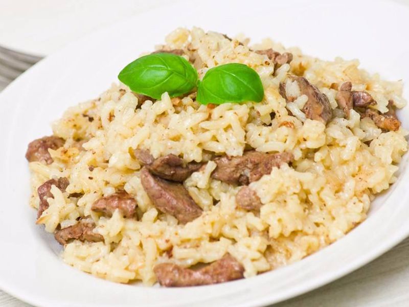 Rice With Liver Platter