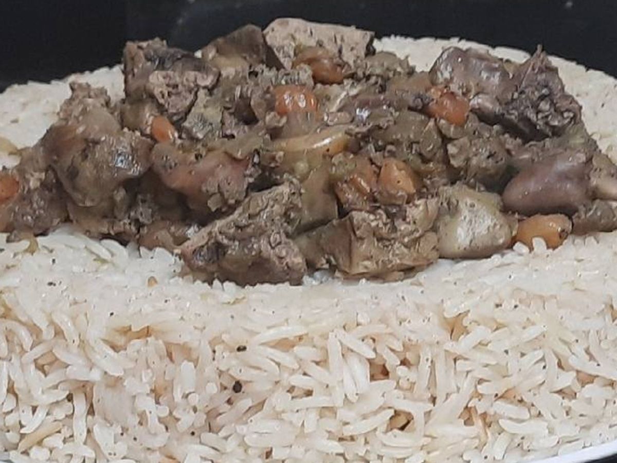 Liver Rice Dish