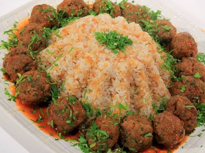 Rice With Kofta