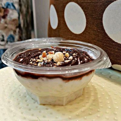 Rice Pudding with Chocolate