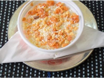 Rice Pudding With Nuts