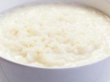 Plain rice pudding